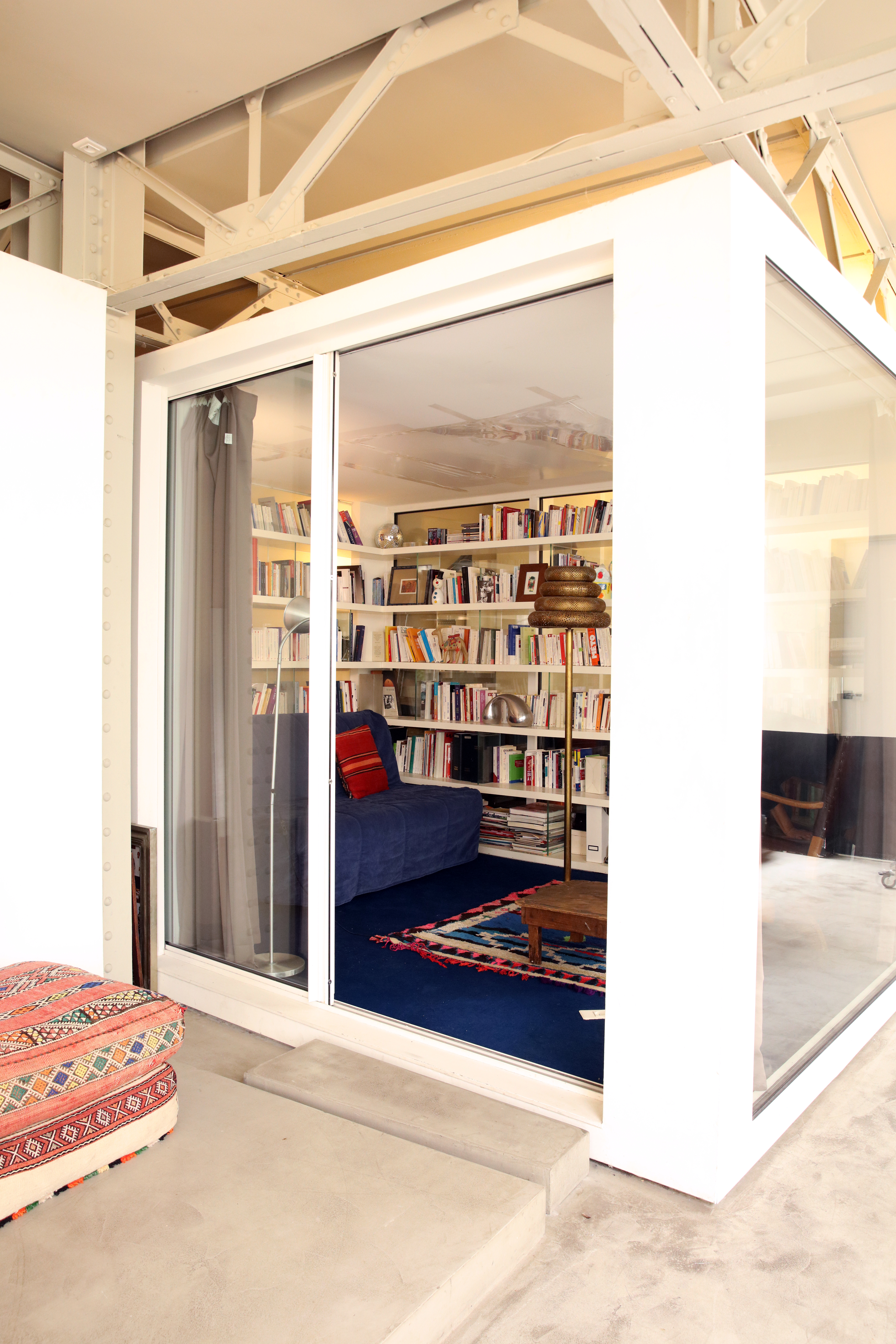 Loft Paris - Salon industriel